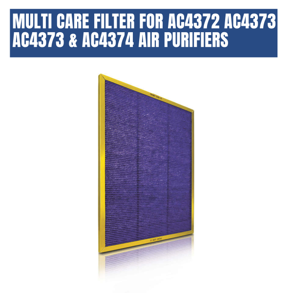 Philips HEPA + Multi Care + Activated Carbon Filter For AC4372  AC4373 AC4374 AC4375 Air Purifiers Online