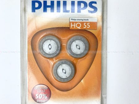 Philips Replacement Shaving Heads HQ55 for HQ300 HQ3600 HQ3800 HQ4400 Series Shavers Online now