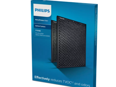 Philips Active Carbon Filter FY5182 for Air Purifier AC5659 (Pack of Two) For Discount