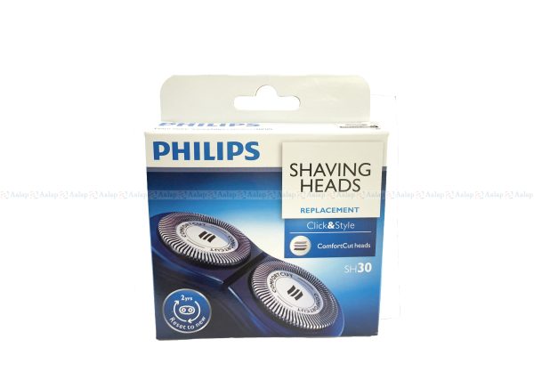 Philips Replacement Shaving Head SH30 for S3000 S2000 and S1000 Series Shavers (2 Shaving Heads) For Cheap