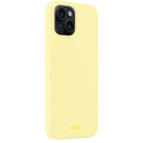 Holdit iPhone 14   13 Soft Touch Silikone Case - Lemonade For Cheap