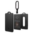 Spigen - Tesla Nøglekort Holder m. Karabinhage - 2-Pack - Sort on Sale