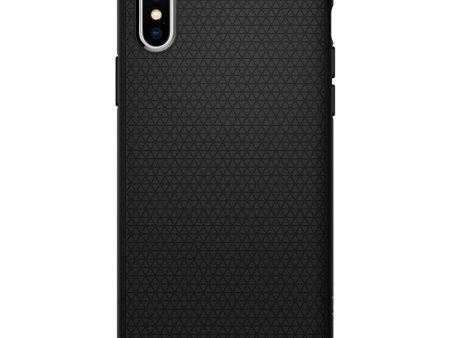 iPhone X   XS Spigen Liquid Air Cover - Sort Hot on Sale