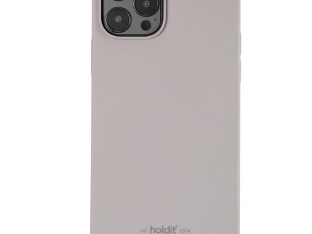 Holdit iPhone 12 Pro Max Soft Touch Silikone Case - Taupe Online Sale