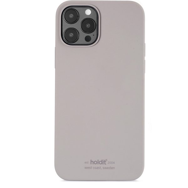 Holdit iPhone 12 Pro Max Soft Touch Silikone Case - Taupe Online Sale