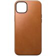 Nomad iPhone 15 Plus Modern Leather Cover - MagSafe Kompatibel - Tan For Sale