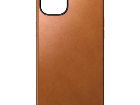 Nomad iPhone 15 Plus Modern Leather Cover - MagSafe Kompatibel - Tan For Sale