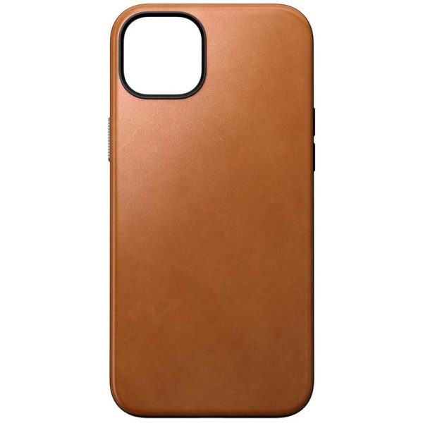 Nomad iPhone 15 Plus Modern Leather Cover - MagSafe Kompatibel - Tan For Sale