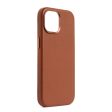 Decoded iPhone 15 Pro Læder Cover - MagSafe Kompatibel - Tan Online now