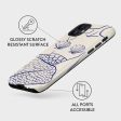 Burga iPhone 12   12 Pro Tough Fashion Case - Marine Muse Online now