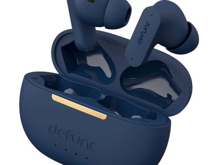 Defunc True ANC True Wireless In-Ear Headset m. Trådløs Opladning - Blå Cheap