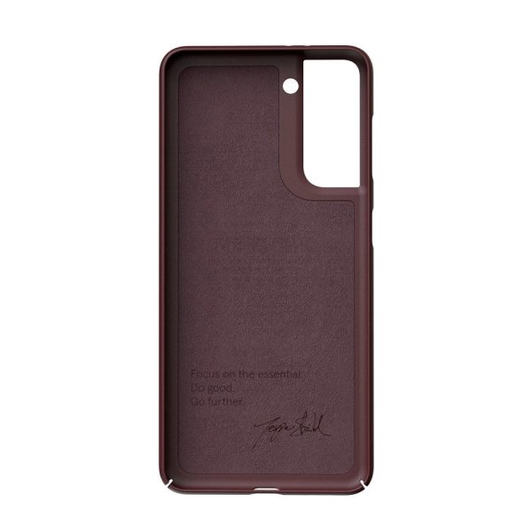 Nudient Thin Case V3 Samsung Galaxy S21 Cover - Sangria Red Online Sale