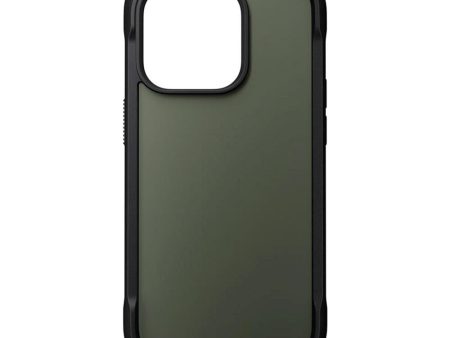 Nomad iPhone 14 Pro Rugged Cover - MagSafe Kompatibel - Grøn   Sort Supply