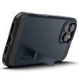 iPhone 16 Pro Spigen Tough Armor T Cover m. Kickstand - MagSafe Kompatibel - Blå Sale