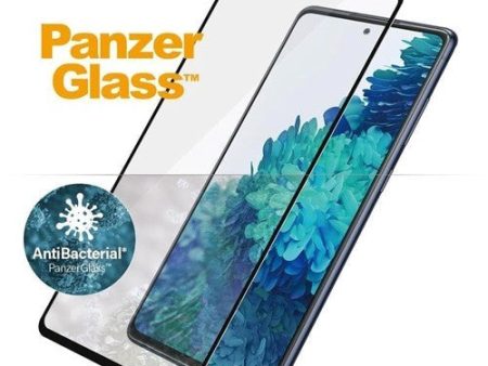 Samsung Galaxy S20 FE   S20 FE (5G) PanzerGlass AntiBacterial Skærmbeskyttelse - Case Friendly - Sort For Discount