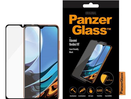 Xiaomi Redmi Note 9T (5G) PanzerGlass Skærmbeskyttelse - Case Friendly - Sort Discount