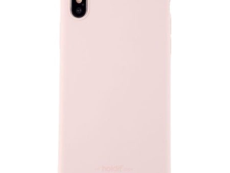 Holdit iPhone X   Xs Soft Touch Silikone Case - Blush Pink on Sale