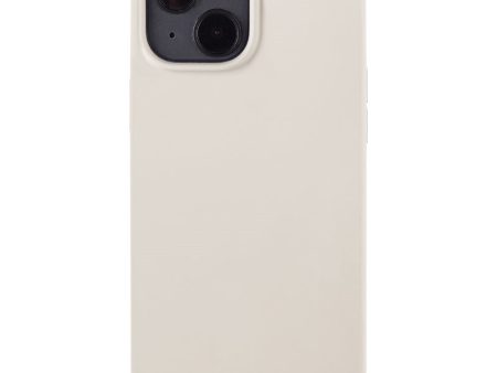 Holdit iPhone 14   13 Soft Touch Silikone Case - Light Beige For Cheap