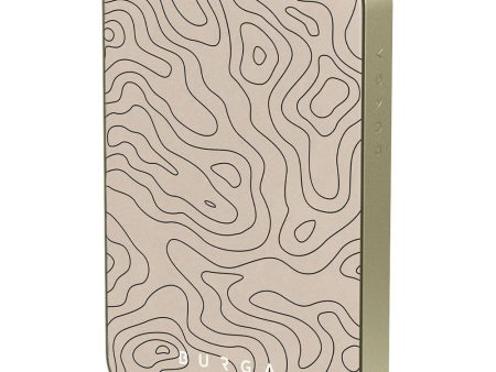 Burga PowerBank 5000mAh m. Trådløs Opladning & 20W USB-C Stik - MagSafe Kompatibel - Wild Terrain Fashion