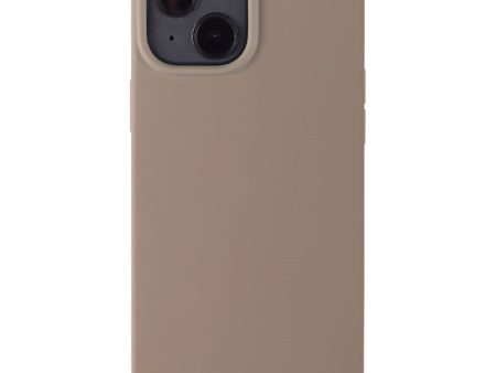 Holdit iPhone 14   13 Soft Touch Silikone Case - Mocha Brown Online now