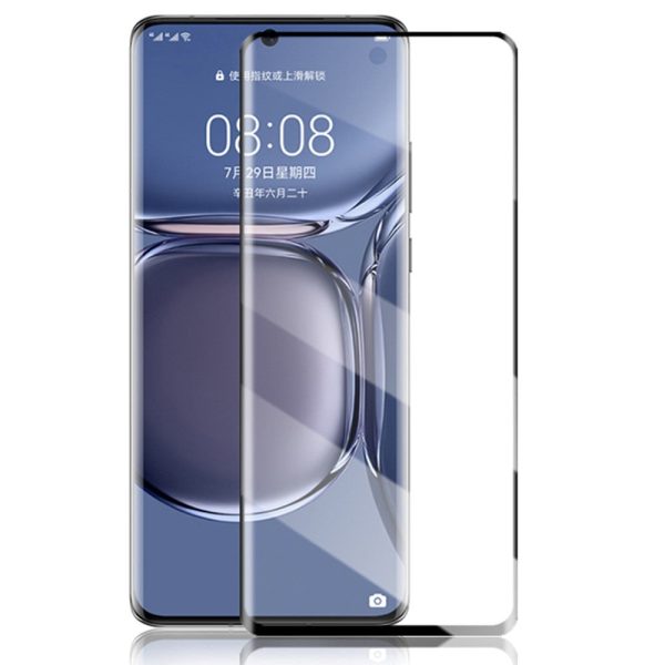 Huawei P50 Pro MOCOLO Hærdet Glas - Full-fit - Sort Kant Sale