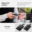 Spigen - Tesla Nøglekort Holder m. Karabinhage - 2-Pack - Sort on Sale