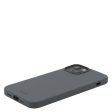 Holdit iPhone 14   13 Soft Touch Silikone Case - Space Gray Fashion