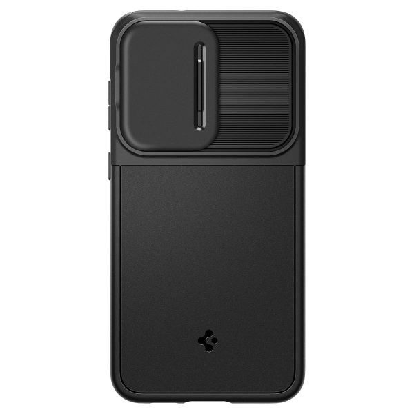 Samsung Galaxy S23 Spigen Optik Armor Cover - Sort Cheap