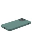 Holdit iPhone 14   13 Soft Touch Silikone Case - Moss Green on Sale