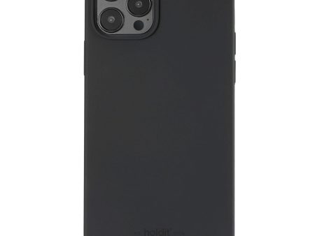 Holdit iPhone 12 Pro Max Soft Touch Silikone Case - Sort Sale