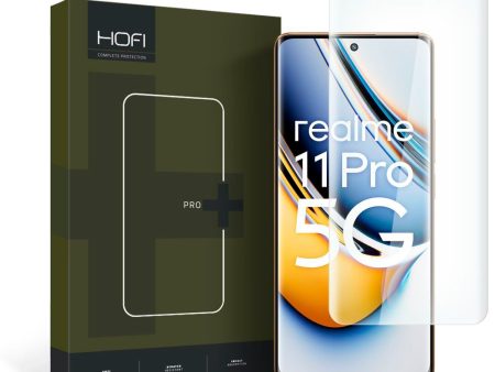 Realme 11 Pro+ (5G)   11 Pro (5G) Hofi UV Glass Pro+ Hærdet Glas Skærmbeskyttelse - Case Friendly - 2-Pak - Gennemsigtig Online