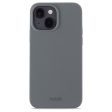 Holdit iPhone 14   13 Soft Touch Silikone Case - Space Gray Fashion