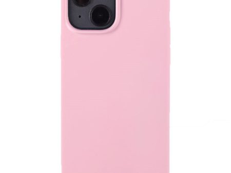 Holdit iPhone 14   13 Soft Touch Silikone Case - Rosa Online Hot Sale