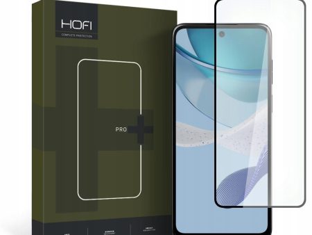 Motorola Moto G13   G23   G53   G73 Hofi Glass Pro+ Hærdet Glas Skærmbeskyttelse - Case Friendly - Sort Kant Supply