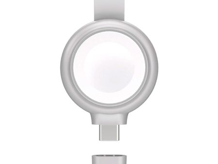 4smarts MFi Fast Charger til Apple Watch - Sølv   Hvid on Sale