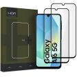 Samsung Galaxy S24 Ultra Hofi Glass Pro+ Hærdet Glas Skærmbeskyttelse - Case Friendly - 2-Pak - Sort Kant Online now