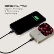 Burga PowerBank 5000mAh m. Trådløs Opladning & 20W USB-C Stik - MagSafe Kompatibel - Cherrybomb Supply