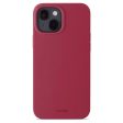 Holdit iPhone 14   13 Soft Touch Silikone Case - Red Velvet Fashion