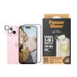 iPhone 15 PanzerGlass 3-i-1 Bundle m. EasyAligner - Cover   Skærmbeskyttelse (UWF)   Kamerabeskyttelse - Gennemsigtig   Sort For Cheap