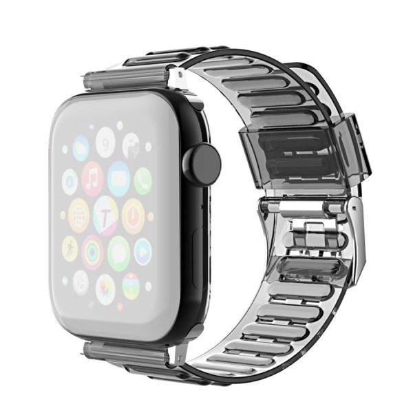 Smartwatch Fleksibel Plastik Rem (20mm) m. Spænde - Sort Supply