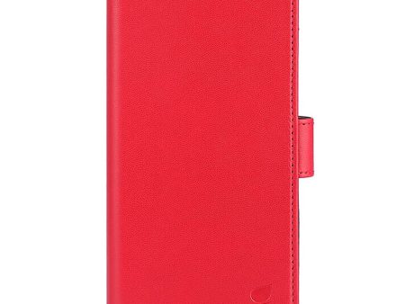 Samsung Galaxy A22 (5G) GEAR Leather Wallet Cover - Rød Hot on Sale