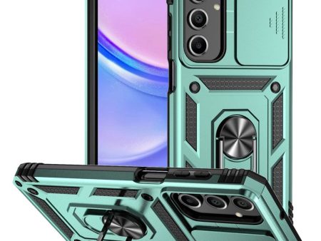 EIDERWOOD Samsung Galaxy A16 (4G 5G) Håndværker Cover m. Magnetisk Kickstand & Cam Slider - Turkis Fashion